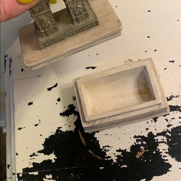 Arc De Triomphe + La tour Eiffel  Ceramic Decor - Picture 3 of 3